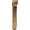 Ekena Millwork Thorton Arts and Crafts Smooth Bracket w/ Offset Brace, Western Red Cedar, 7 1/2"W x 46"D x 46"H BKT0806X46X46THR03SWR - alternate 4